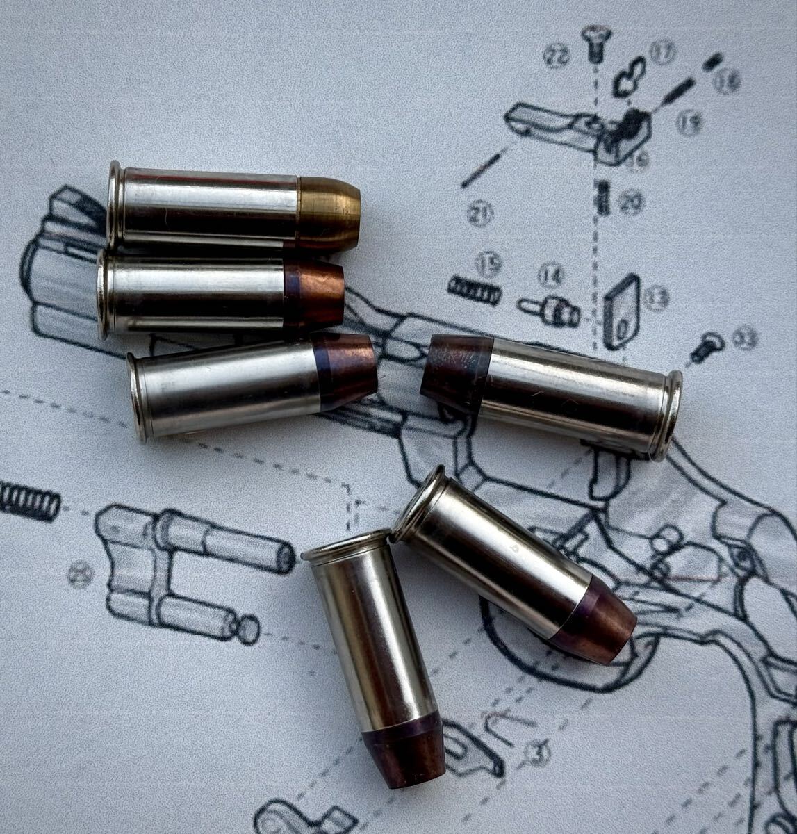 コクサイ　パイソン　ハンター　8インチ　パッマイヤーグリップ付　リバウンドメカ搭載　金属モデルガン　mgc タナカ マルゴー　SMG_画像9