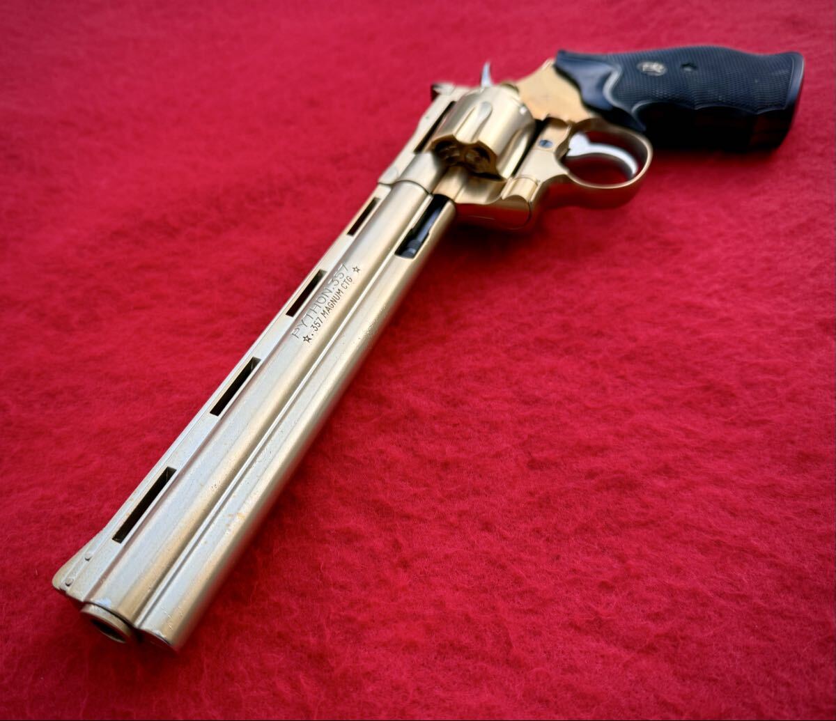 コクサイ　パイソン　ハンター　8インチ　パッマイヤーグリップ付　リバウンドメカ搭載　金属モデルガン　mgc タナカ マルゴー　SMG_画像1