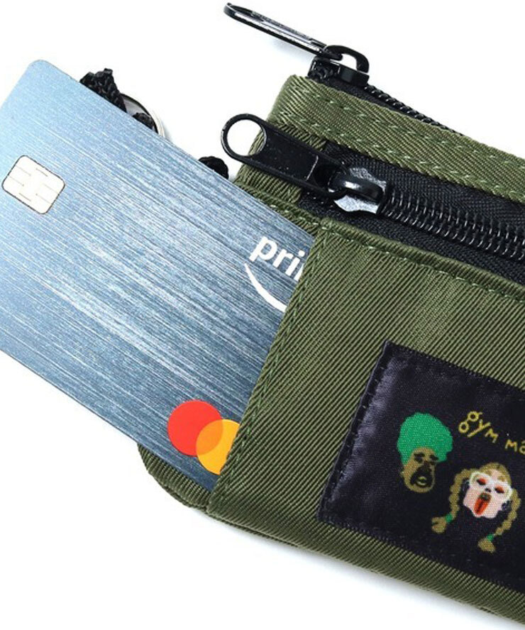 <パープル(63)>gym master ジムマスター ナイロン キーコインケース G621744 財布 キーケース 小銭入れ_画像4