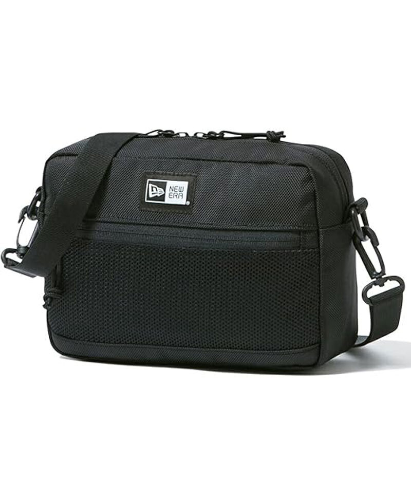 ＜BLACK＞New Era ニューエラ バッグ ショルダーポーチ ラージ ブラック SHOULDER POUCH L BLK 14521316 ブラック_画像1