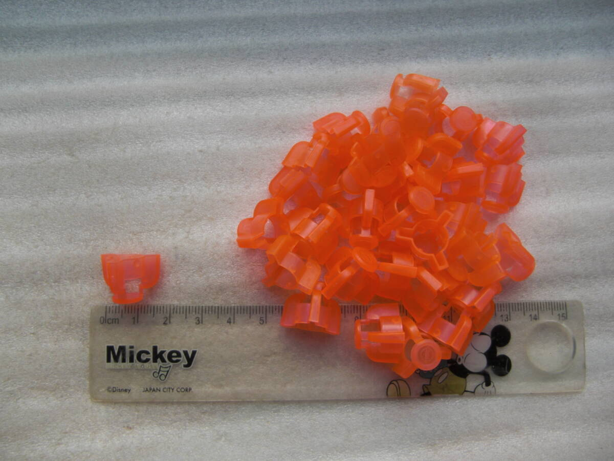 即決! カルティバ フックカバー Sサイズ オレンジ 30+予備2個_画像1