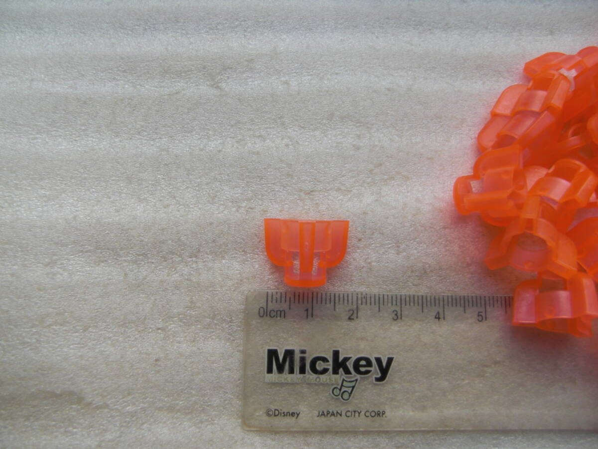 即決! カルティバ フックカバー Sサイズ オレンジ 30+予備2個_画像2