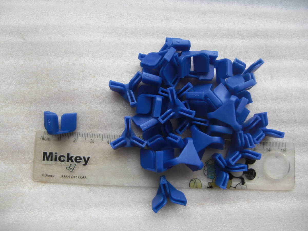 即決！ MEIHO メイホー　フックカバー　Mサイズ　ブルー　３０＋予備２個_画像1