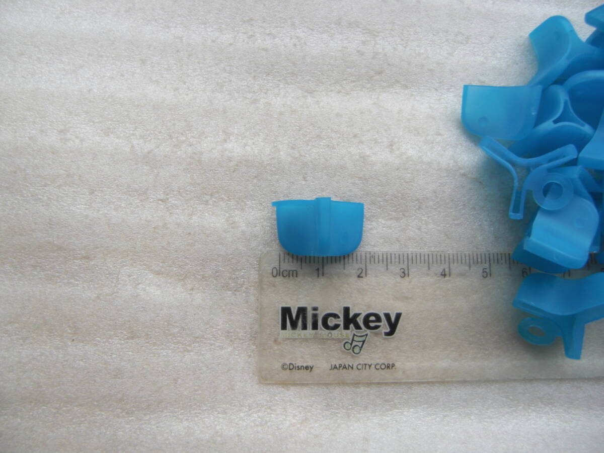 即決! フックカバー Mサイズ ブルー(取って有り) 30+予備2個_画像2