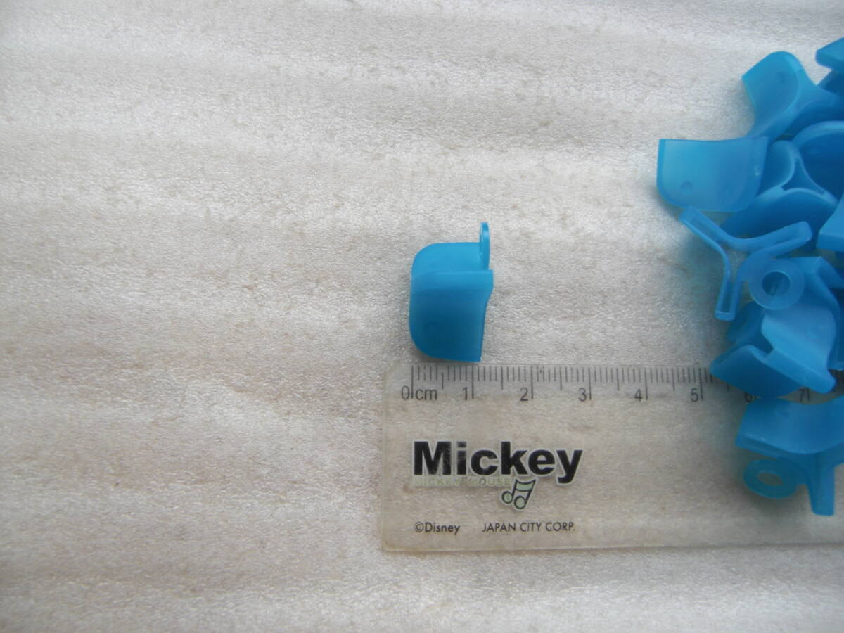 即決! フックカバー Mサイズ ブルー(取って有り) 30+予備2個_画像3