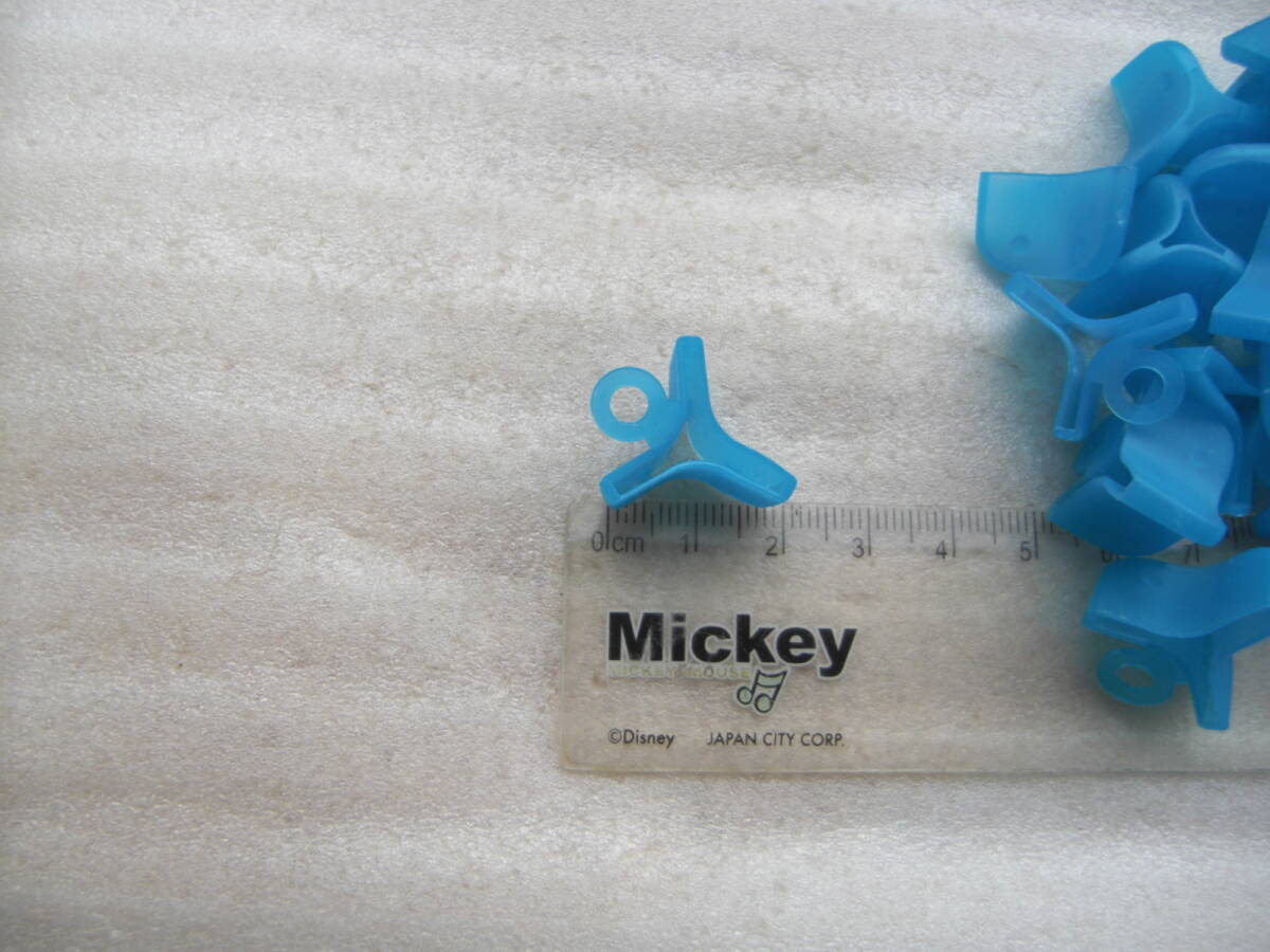 即決! フックカバー Mサイズ ブルー(取って有り) 30+予備2個_画像4