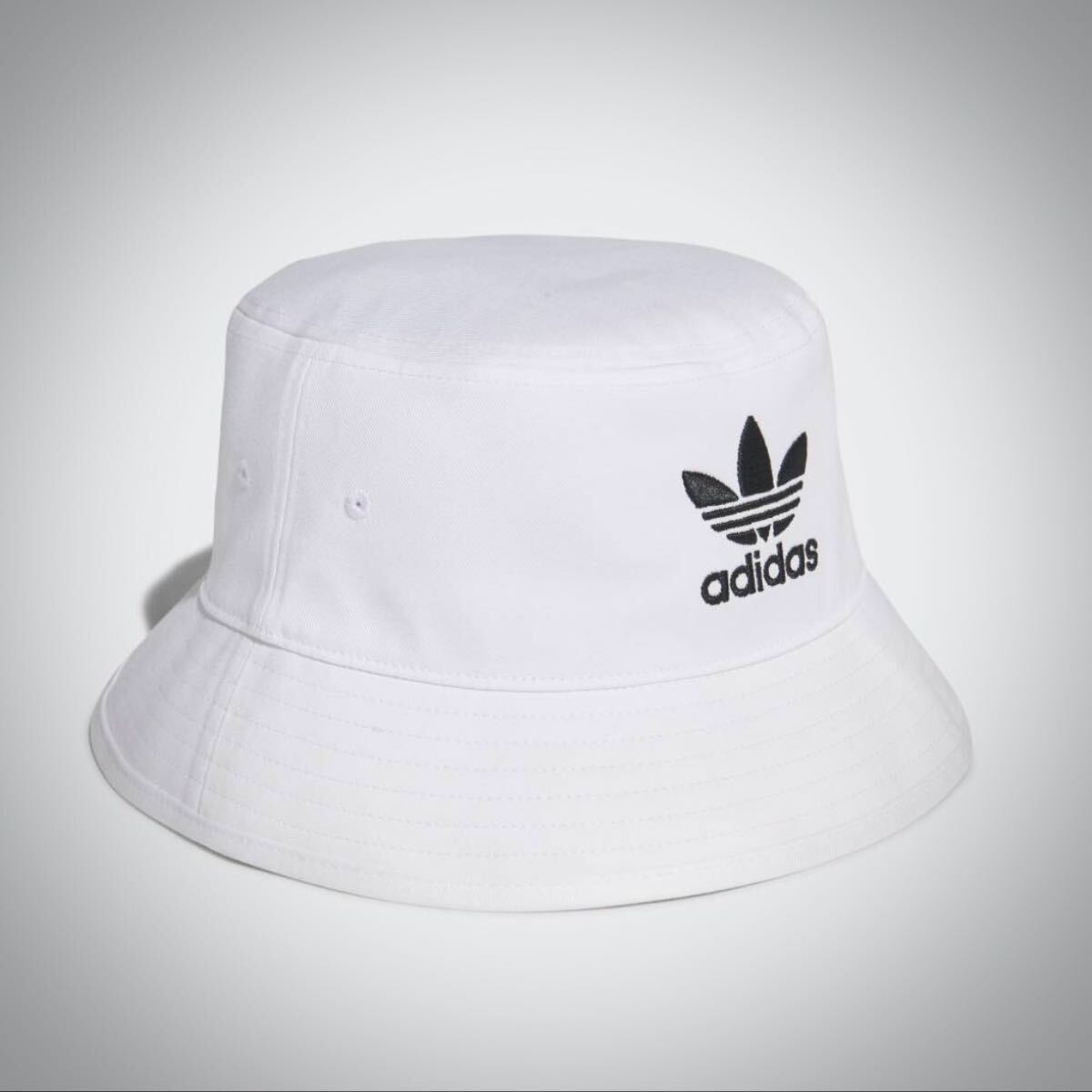 新品　adidas oliginals ハット　バケハ　OSFLサイズ　　ホワイト　白　バケットハット　AJ8995 FQ4641 IB9998 IY4055_画像3