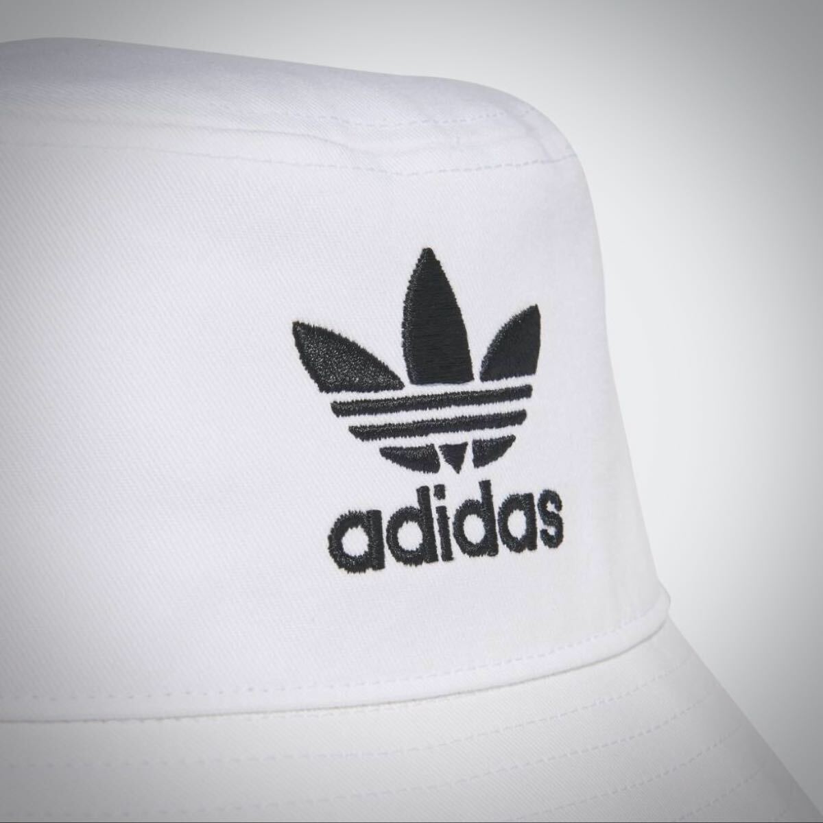 新品　adidas oliginals ハット　バケハ　OSFLサイズ　　ホワイト　白　バケットハット　AJ8995 FQ4641 IB9998 IY4055_画像5