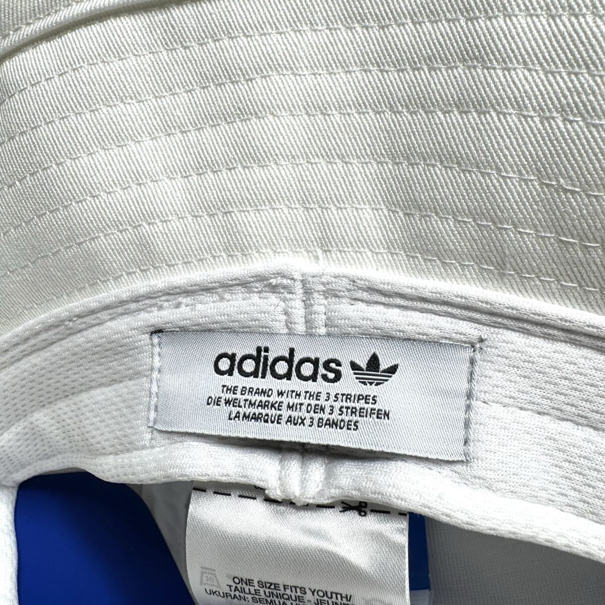 新品　adidas oliginals ハット　バケハ　OSFLサイズ　　ホワイト　白　バケットハット　AJ8995 FQ4641 IB9998 IY4055_画像8