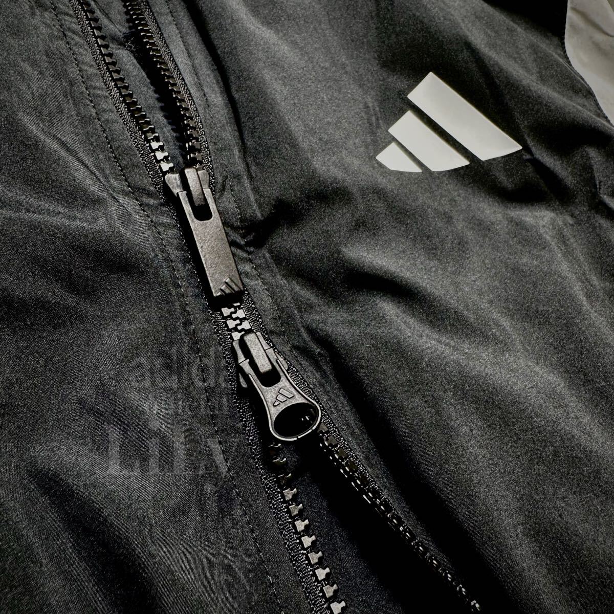 【Lサイズ】adidas上下セット ブラック 黒 マストハブ 定価17,600円 アディダス スリーストライプス JM2024 JM2106 KQD22 KQD21_画像5