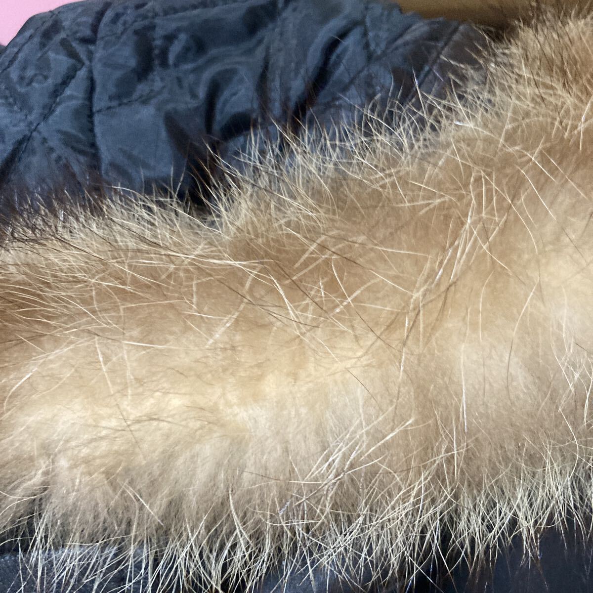 レザージャケット 羊革 コート ブラック 本革 ラムレザー レザーコート コムサデモード　Lサイズ　美品_画像8