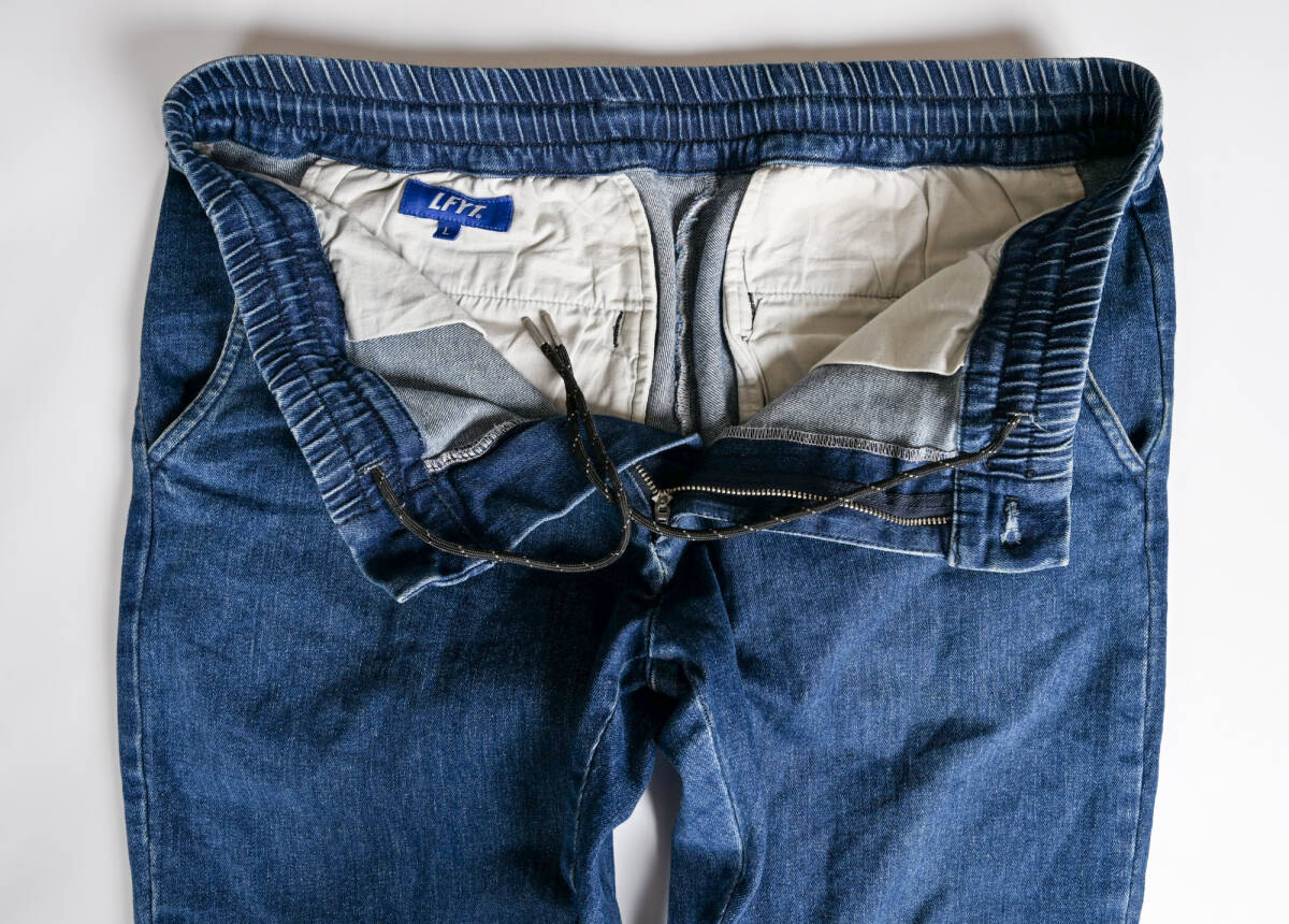 LFYT Lafayette ラファイエット STRETCH JOGGER PANTS ジョガーパンツ ネイビー Lサイズ ストリート スポーツ_画像6