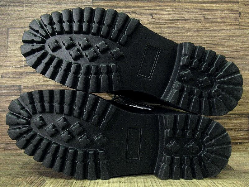 送無 新品 Hawkins ホーキンス HL81039 ウォーターテック タフ モック 撥水 天然皮革 スエード チロリアン シューズ 革靴 消臭抗菌 黒 28.0_画像6