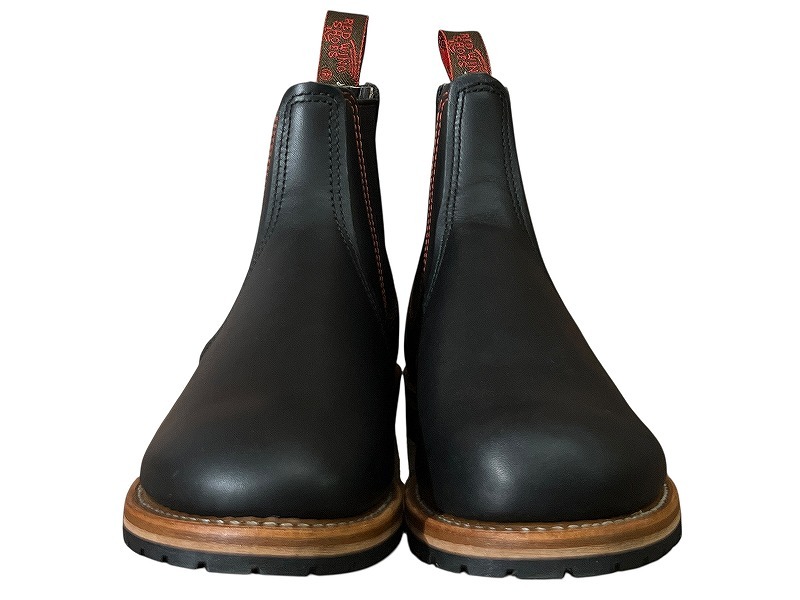 ■ 希少 廃盤 未使用 デッドストック RED WING レッドウイング 2918 15年製 チェルシー サイドゴア オイルド レザー ブーツ 黒 26.5 ①_画像3