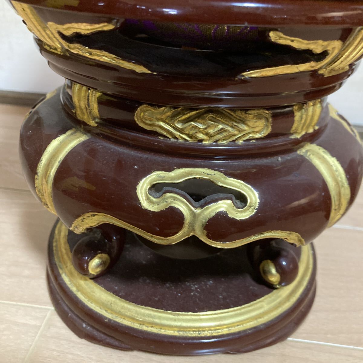 .. предметы для домашнего буддийского алтаря 6 позиций комплект большой добродетель храм Lynn круг золотой шт. столица futon Lynn палка дерево рыба . Lynn калибр 15. дерево рыба туловище ширина 18. предметы для домашнего буддийского алтаря клетка ....... settled .