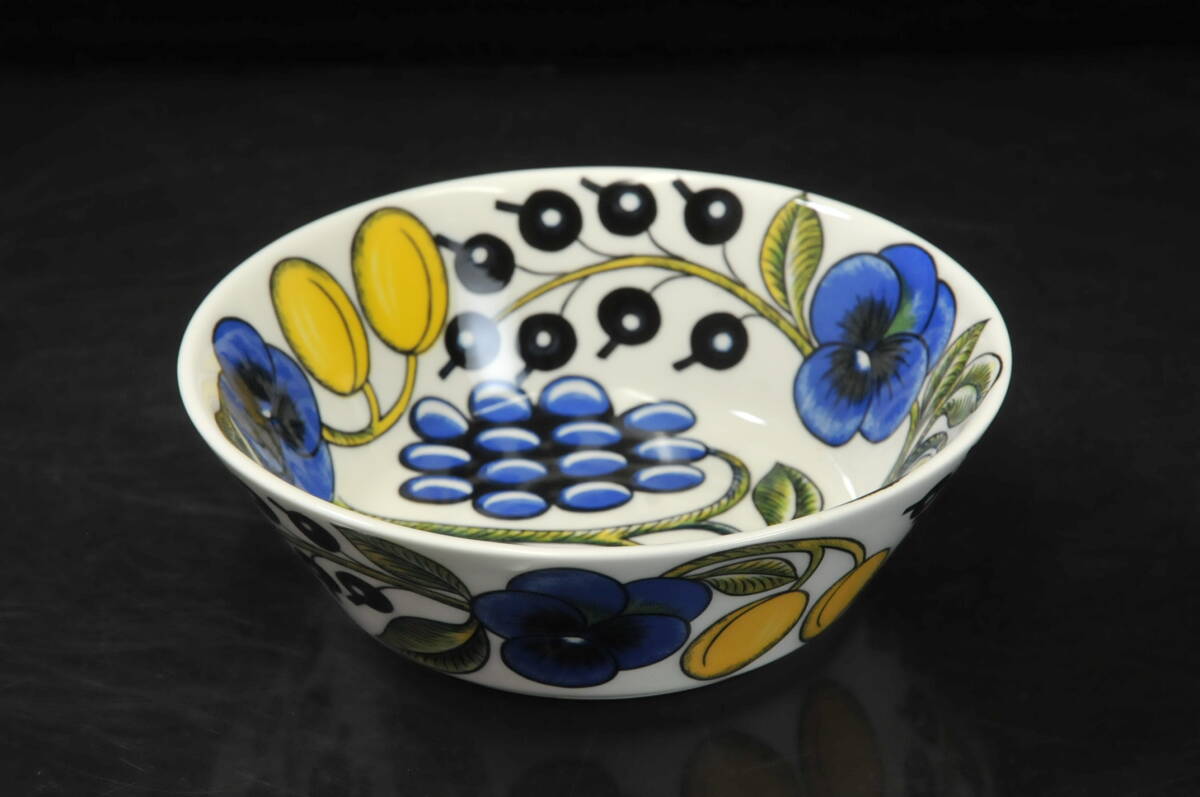 アラビア ARABIA パラティッシ Paratiisi ボウル 直径:16.5㎝ 箱付き※痛み有り 食器 皿 プレート サラダ 03111024-3_画像3