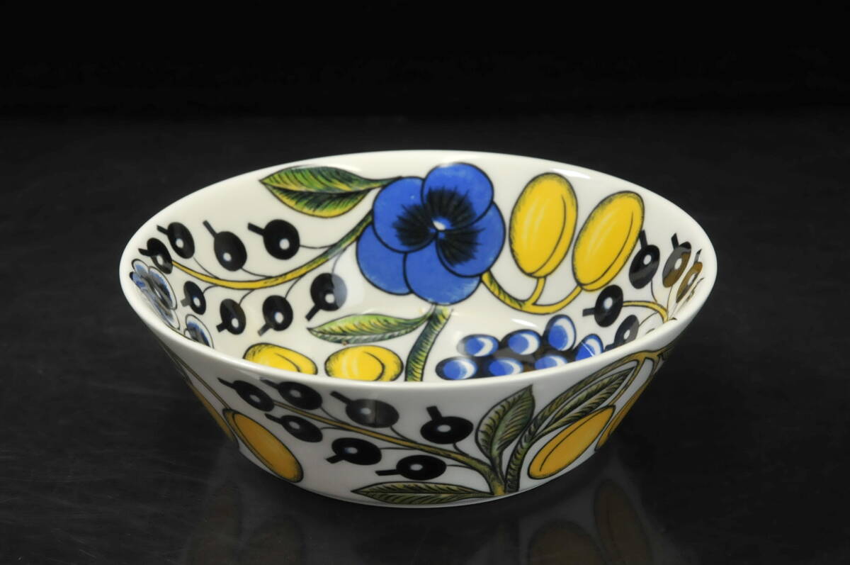 アラビア ARABIA パラティッシ Paratiisi ボウル 直径:16.5㎝ 箱付き※痛み有り 食器 皿 プレート サラダ 03111024-3_画像4