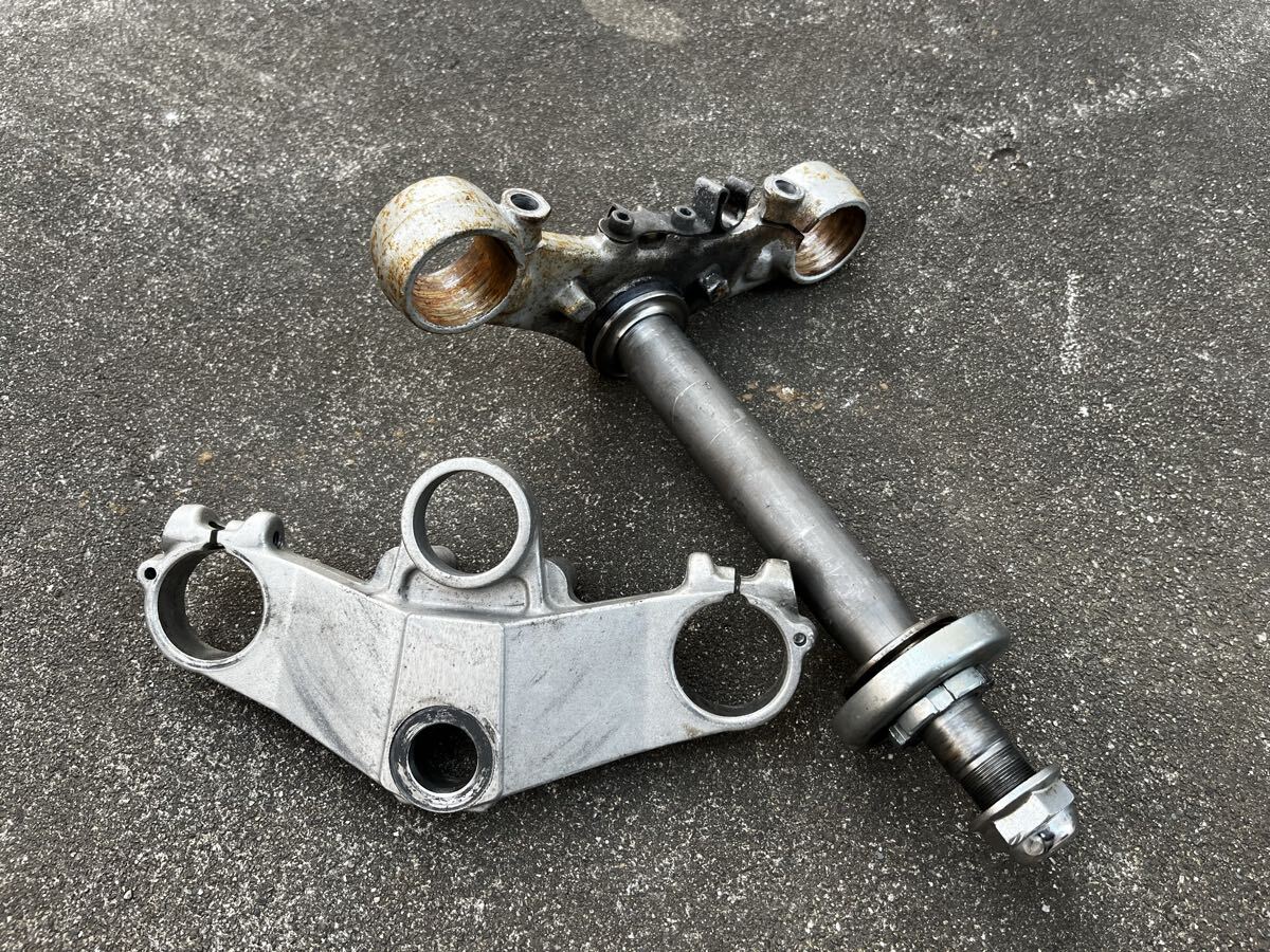 TZR250 2XT トップブリッジ ステム 1kt_画像1