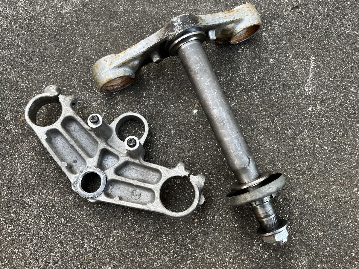 TZR250 2XT トップブリッジ ステム 1kt_画像2