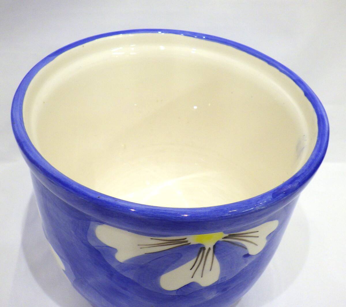 【#17228】 陶器製 鉢? 中古 詳細不明 高さ::約12㎝ 直径:約14㎝_画像3