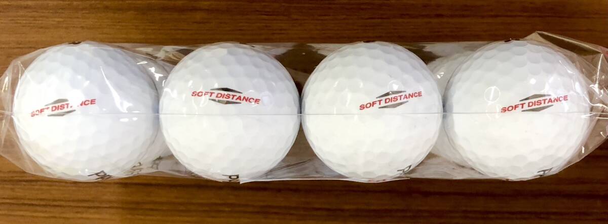 【132-PRGR】PRGR-SOFT DISTANCE / 12個【ロストボール】【やや傷、汚れあり】_画像4