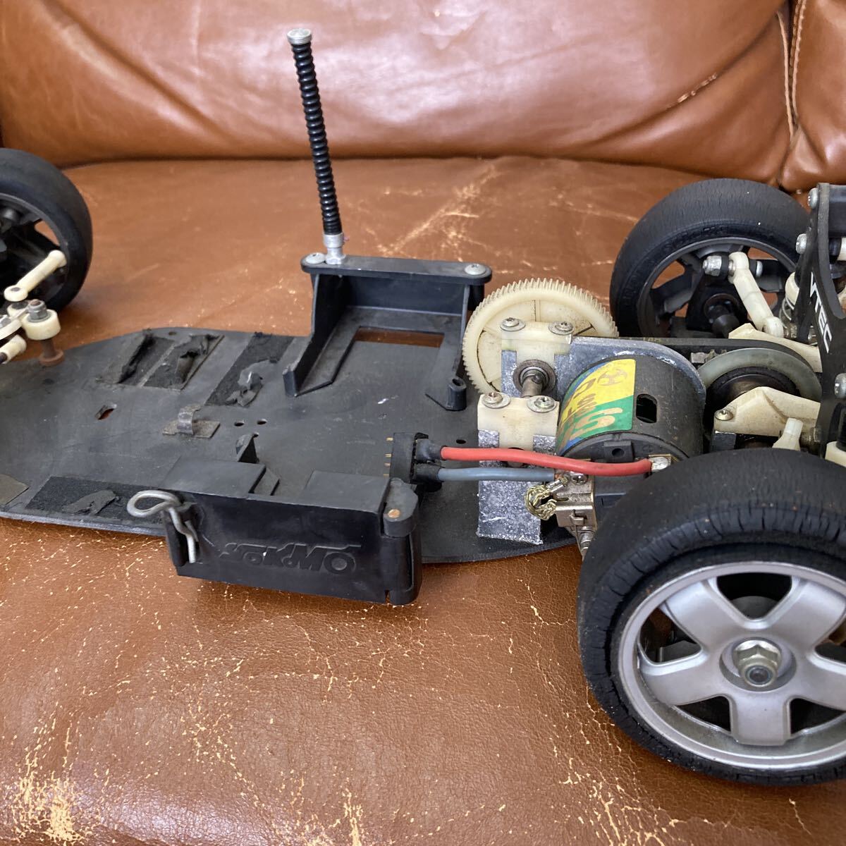 99円 2WD MR RR駆動 シャーシ ラジコン 当時物 部品取り 詳細不明_画像6