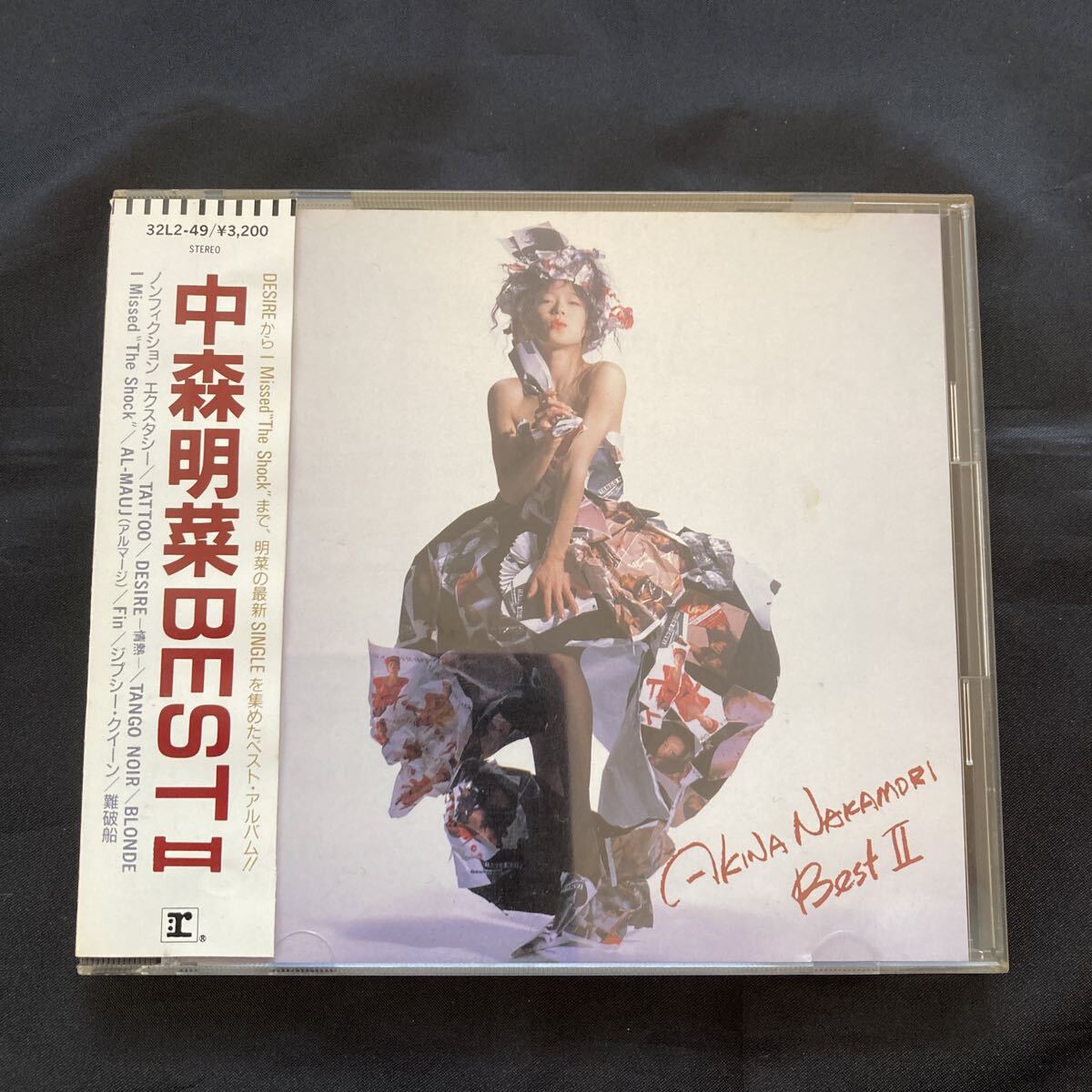 【帯付き】中森明菜 / BESTⅡ/ アルバム CD ※美盤です_画像1