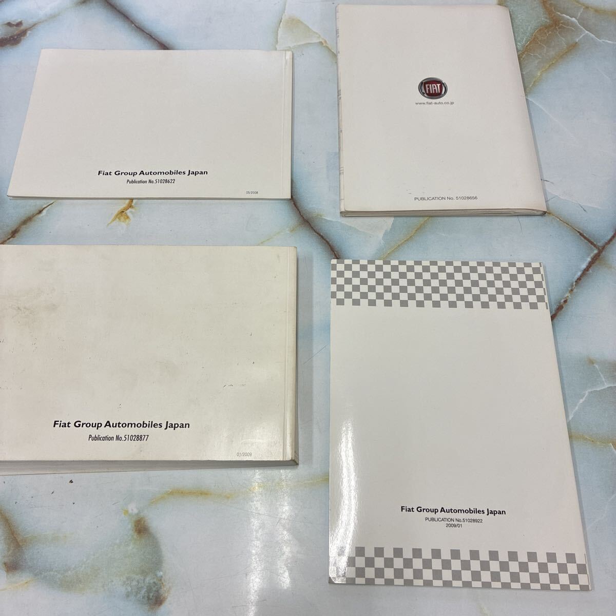 フィアット500 ABA-31212 車検証ケース　 取説_画像5