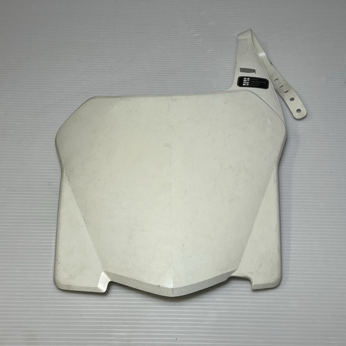 ホンダ CRF450R ゼッケンプレート 中古 バイク部品_画像1