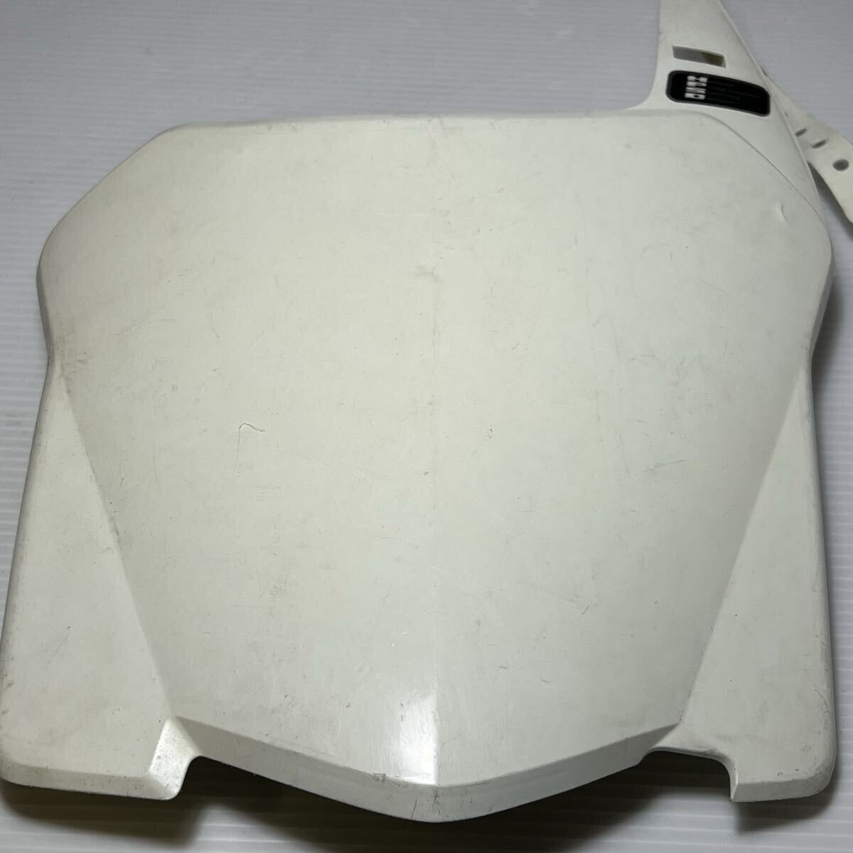 ホンダ CRF450R ゼッケンプレート 中古 バイク部品_画像2