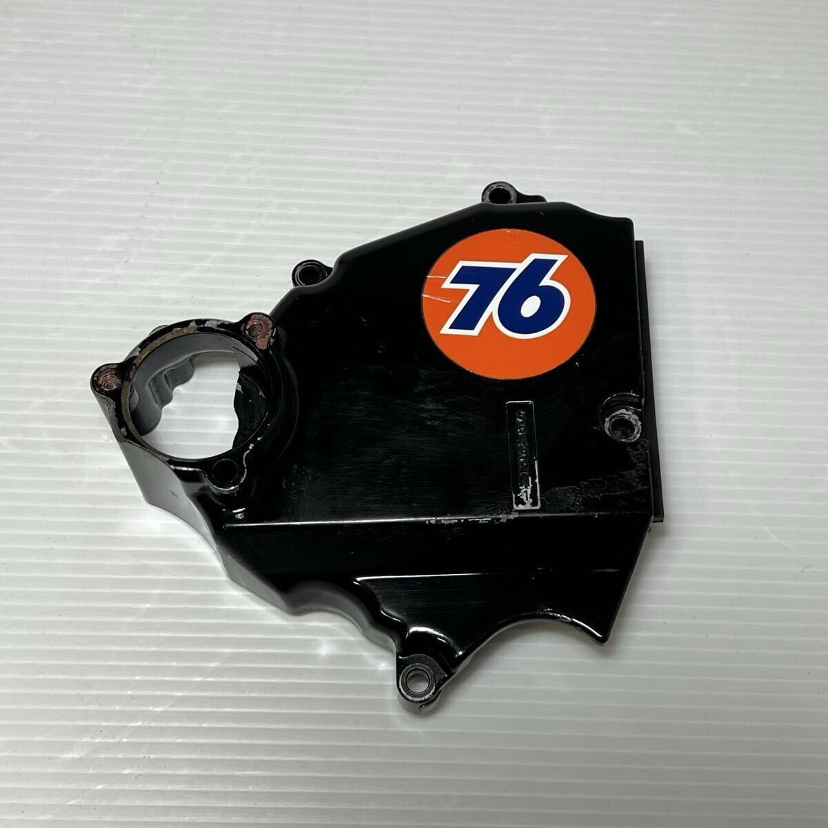 カワサキ ZZR1100 スプロケットカバー 純正 中古 バイク部品_画像1