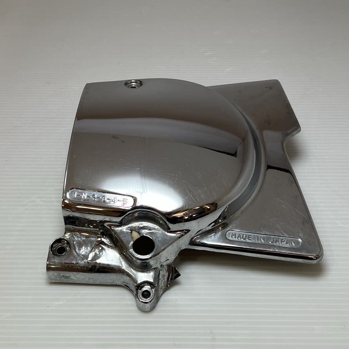 ヤマハ ビラーゴ250 スプロケットカバー 純正 中古 バイク部品_画像1