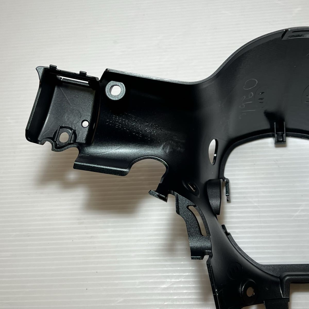 ホンダ スーパーカブ110 ハンドルカバー 純正 ブラックグリーンメタリック 53206-K76-K200_画像6