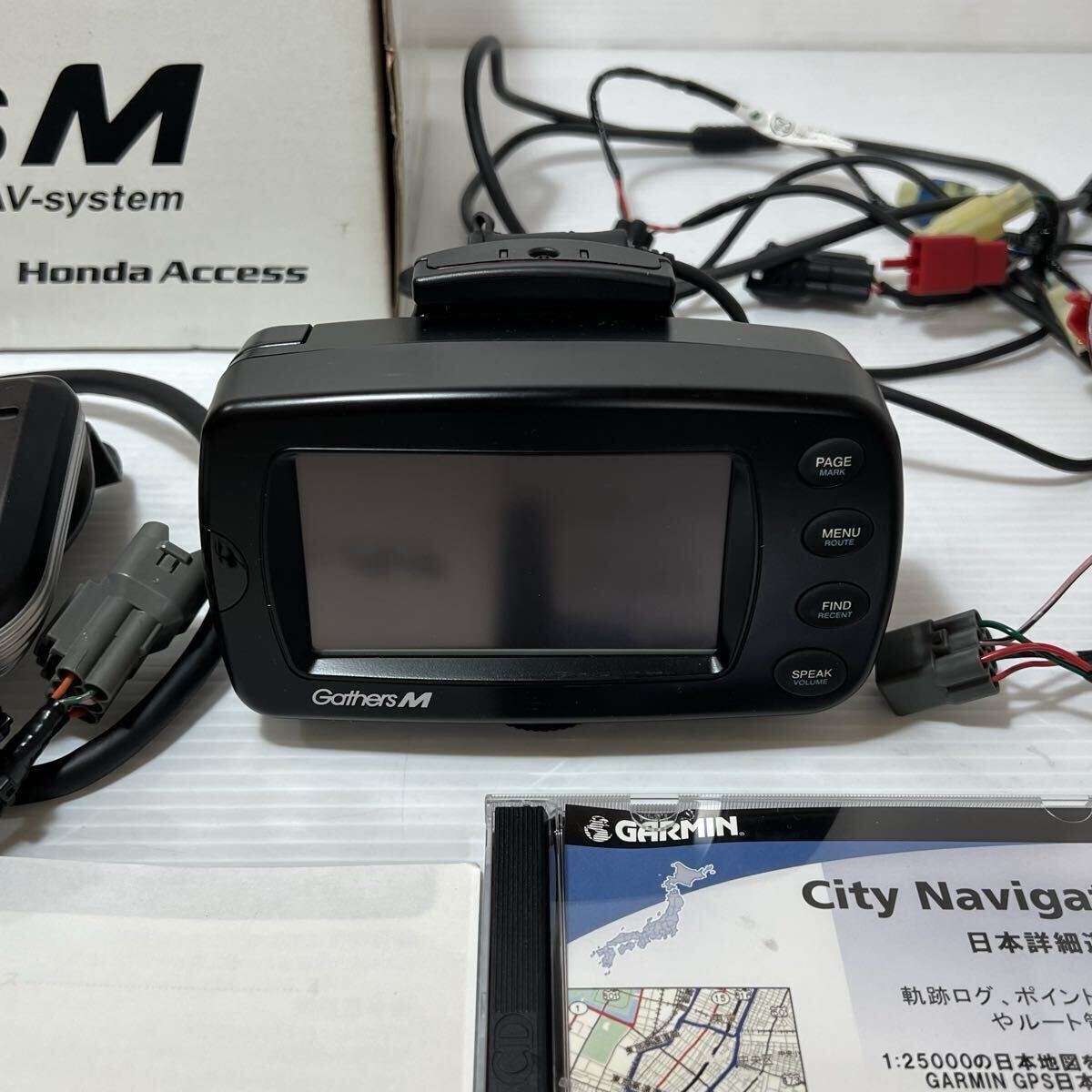 ホンダ Gathers M ギャザズ M バイク用ナビ 二輪車用 純正 08A40-9G0-101_画像2