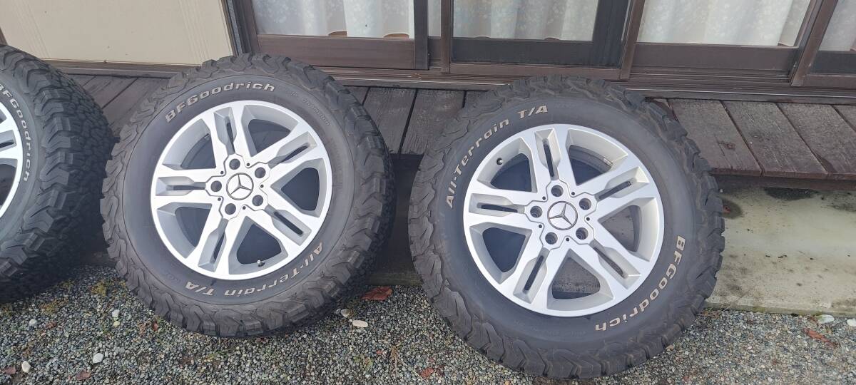 BFGoodrichKO2.265.65R18.Gクラス純正18インチ_画像1