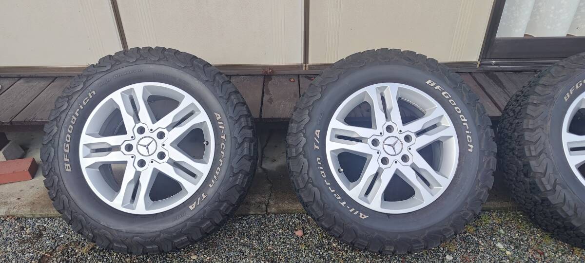 BFGoodrichKO2.265.65R18.Gクラス純正18インチ_画像2