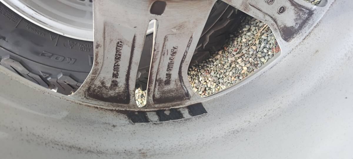 BFGoodrichKO2.265.65R18.Gクラス純正18インチ_画像7