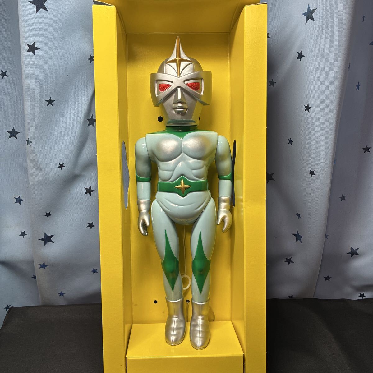 isnoo マスダヤ 増田屋コーポレーション 限定生産 完全復刻版 トーキング ミラーマン ソフビフィギュア_画像5