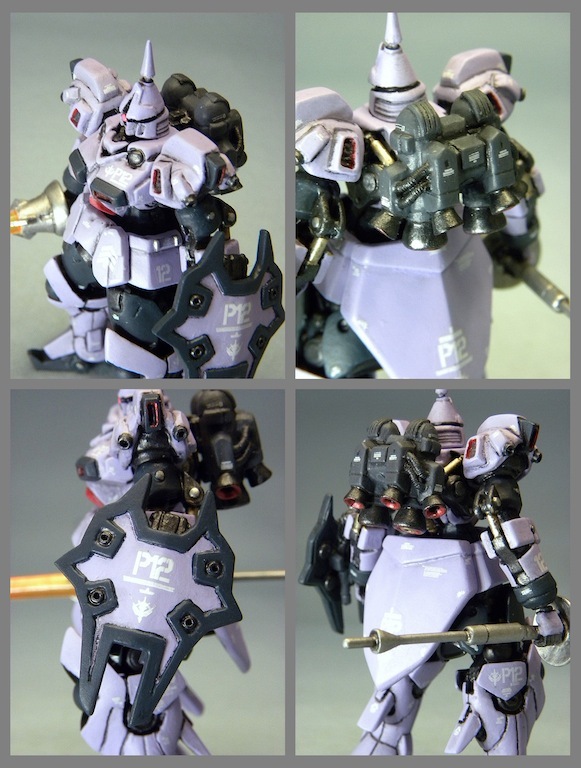 ガンダムアーティファクト改造 ギャン・クリーガー 塗装済み完成品_画像7