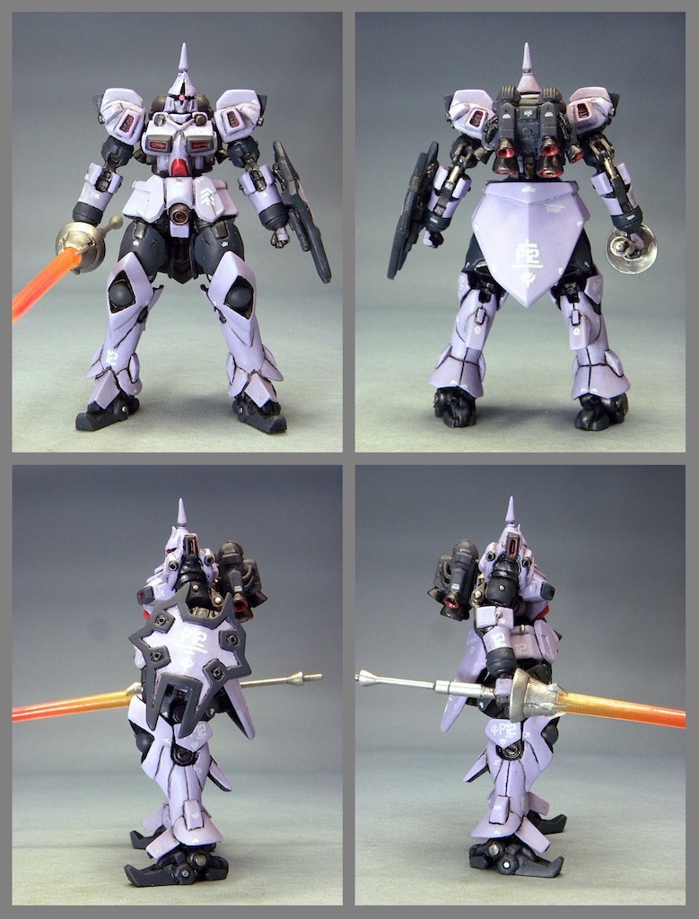 ガンダムアーティファクト改造 ギャン・クリーガー 塗装済み完成品_画像6