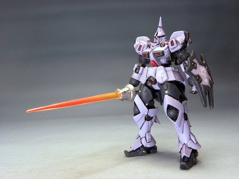 ガンダムアーティファクト改造 ギャン・クリーガー 塗装済み完成品_画像1