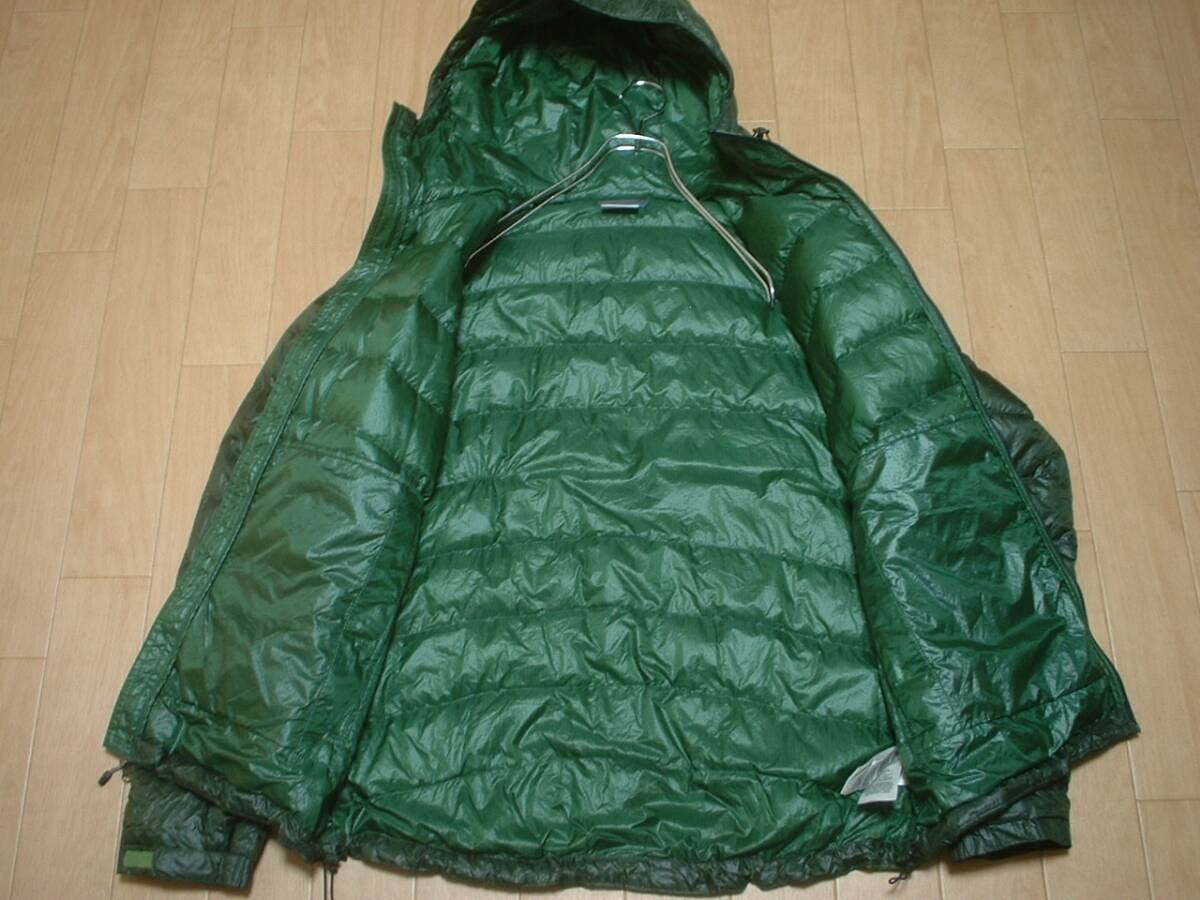 ColumbiaマーベルバンクスフーディXLオリーブ深緑モスグリーン正規コロンビアPM5222アウトドアフーデッドダウンジャケット訳有り_画像5