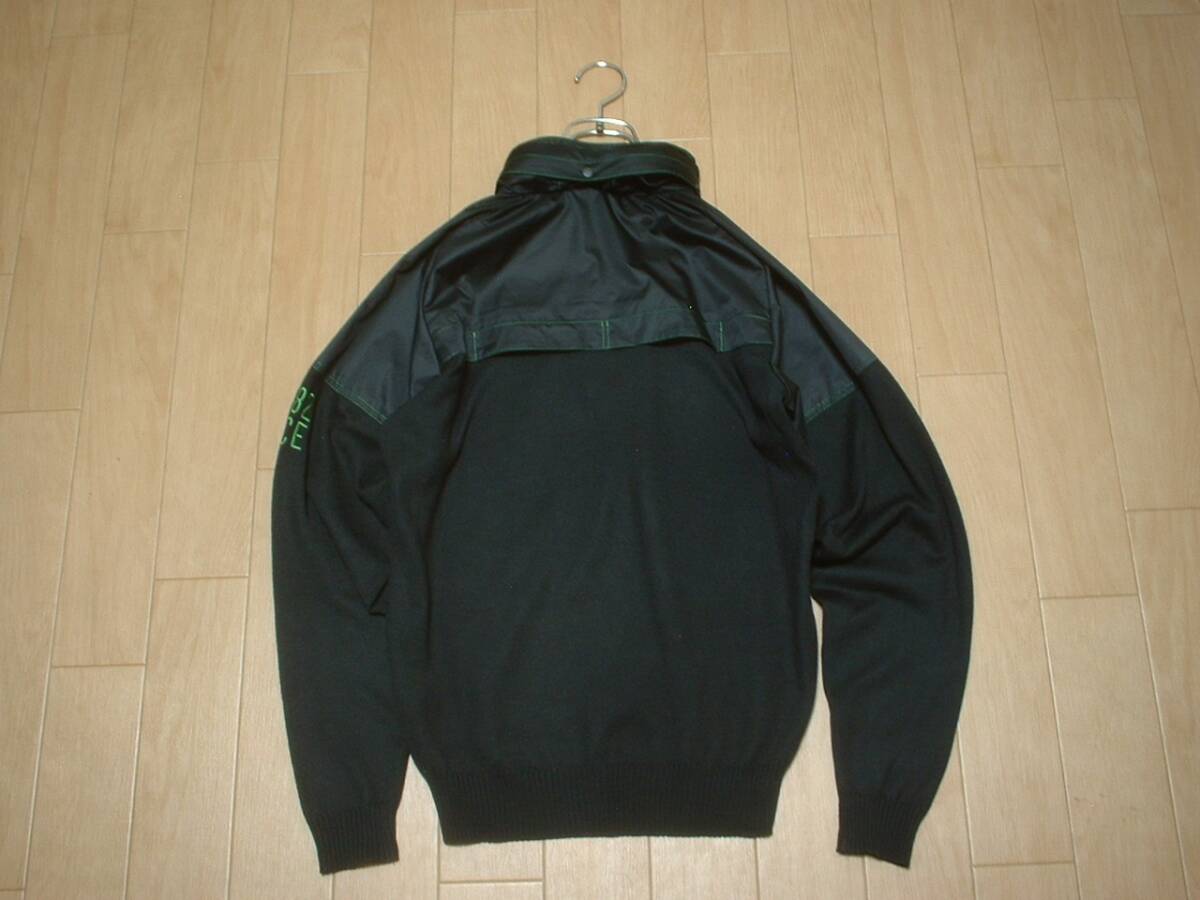 le coq sportif GOLF COLLECTIONハーフジップセーターMウインドブレーカー黒ブラック正規QG4150ルコックスポルティフゴルフコレクション_画像4