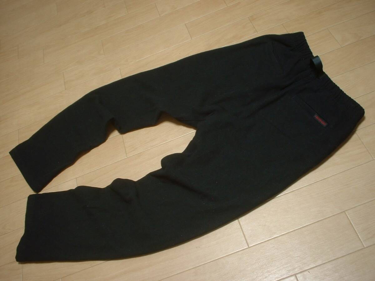 GRAMICCIウールブレンドクライミングパンツASIA-M正規グラミチGMP-21F058ブラック黒ベルクロガゼットトラウザーズWOOL PANTSアウトドア_画像2