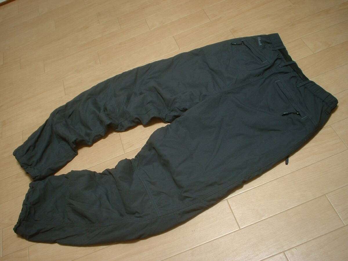 Columbiaサンダンスインシュレーテッドパンツ中綿入り暖パンL正規コロンビアPM8779ダークグレーOUTDOORクライミングトレッキングキャンプ_画像2