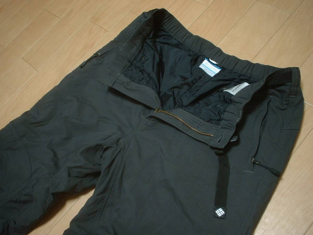 Columbiaサンダンスインシュレーテッドパンツ中綿入り暖パンL正規コロンビアPM8779ダークグレーOUTDOORクライミングトレッキングキャンプ_画像4