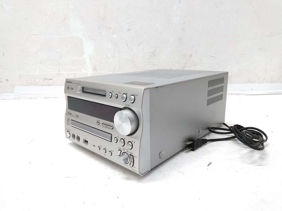 * утиль ONKYO Onkyo музыкальный центр FR-N9NX MP3 воспроизведение мини компонент MD MD магнитола 1104-318 @80 *