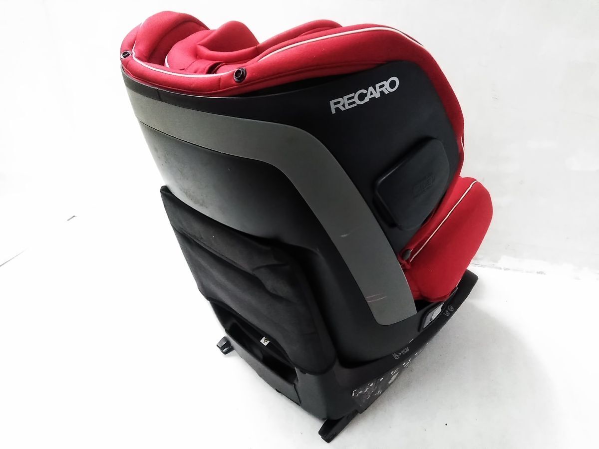 □RECARO レカロ Zero.1 ゼロワン 360° 回転式 チャイルドシート ISOFIX アイソフィック ~18kg 新生児シート付 1111-37 @180□_画像2