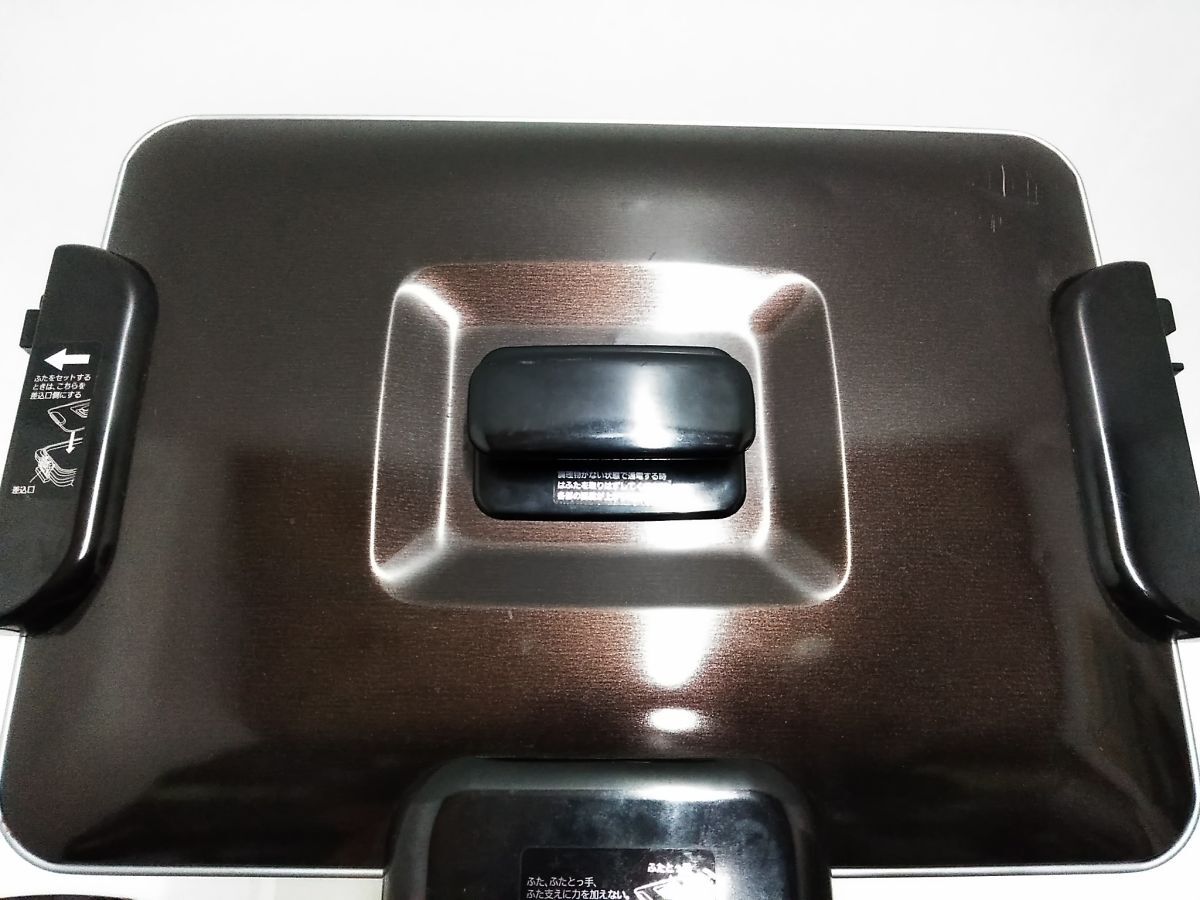 □動作品 タイガー TIGER ホットプレート たこ焼きプレート これ一台 CPV-T130 2014年製 1115-17 @140□_画像2