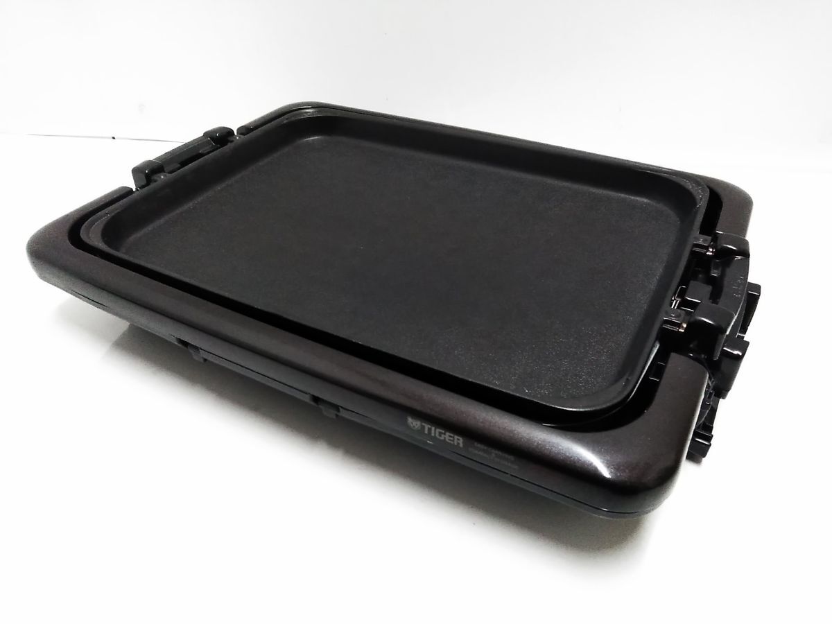 □動作品 タイガー TIGER ホットプレート たこ焼きプレート これ一台 CPV-T130 2014年製 1115-17 @140□_画像4